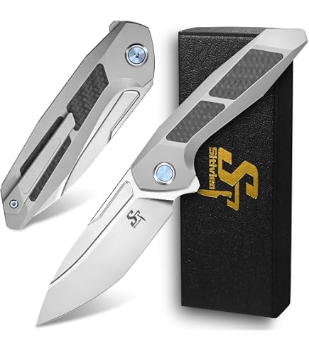 Amazon.com : Sitivien ST275 Folding Knife, M390 Steel Blade